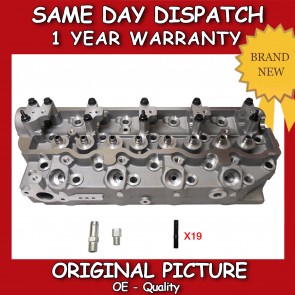 CYLINDER HEAD BARE FIT FOR A HYUNDAI GALLOPER,TERRACAN,H1 2.5TD 98>06 FLUSH TYPE